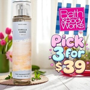 White Barn Vanilla Suede (Bath & Body Works)
